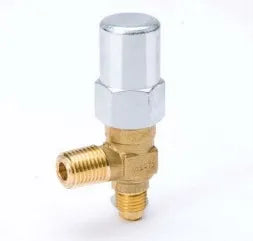A16472 Mueller Industries 1/4 x 1/4 NPT Ang Receiver Valve