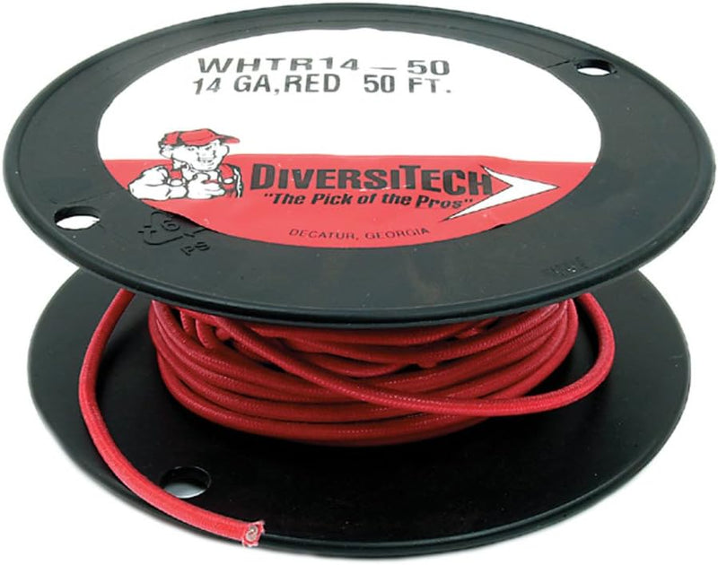 WHTR14-50 Diversitech Red 14G wire, 50 ft