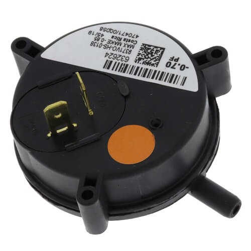 632624R Nordyne SPST M7 Pressure Switch 0.70 Water Column