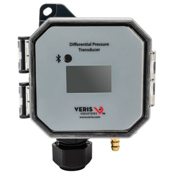PX3ULN05 Veris Industries Dry Media Press Transducer, 0-10 in LCD display