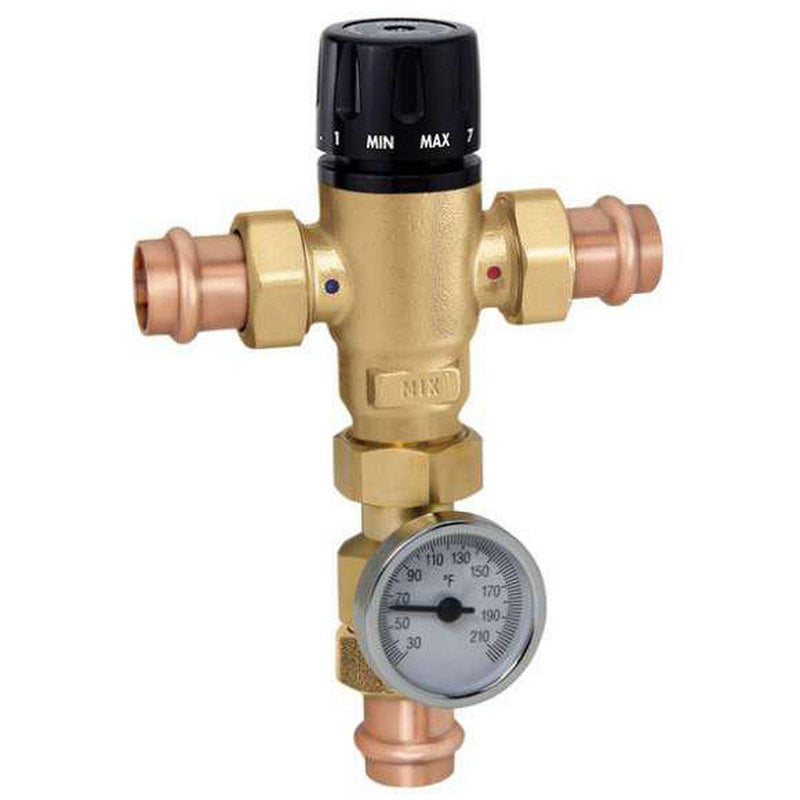 521616A Caleffi Thermostatic Mixing Valve, 1 in Press