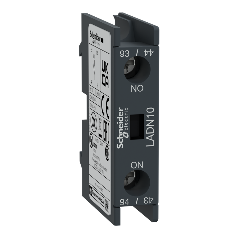 LADN10 Schneider Electric Auxiliary Contact Block with Screw Terminal
