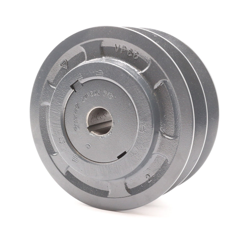 2VP60X7/8 Captiveaire Variable pitch V-belt pulley with 7/8 in bore
