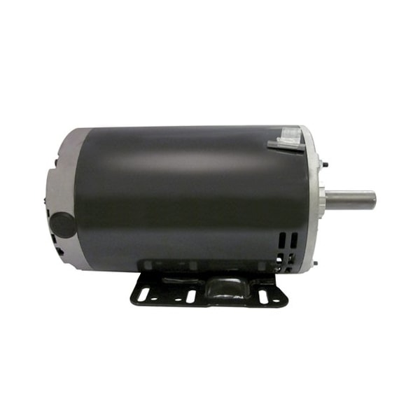1813P U.S. Motors 3-Phase Belt Drive Motor, 1 HP, 1725 RPM, 208-230/460V AC