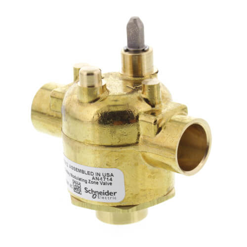 VM3212 Schneider Electric Zone Valve Modulating 1/2 inch Sweat