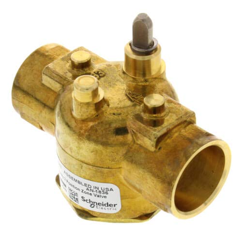 VS2317 Schneider Electric 3/4 Inch Sweat Steam 2-Way Zone Valve