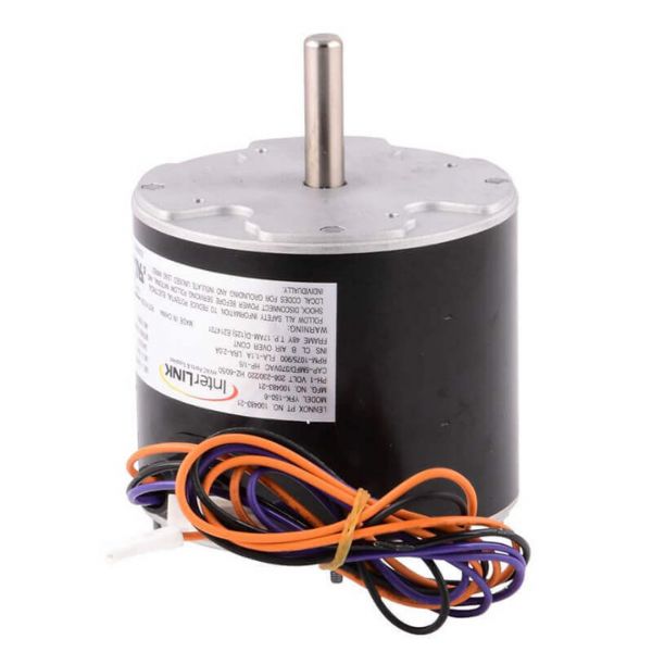 12Y75 Lennox Fan Motor, 208-230V AC, 1/5 HP, 1 Phase, 1075 RPM