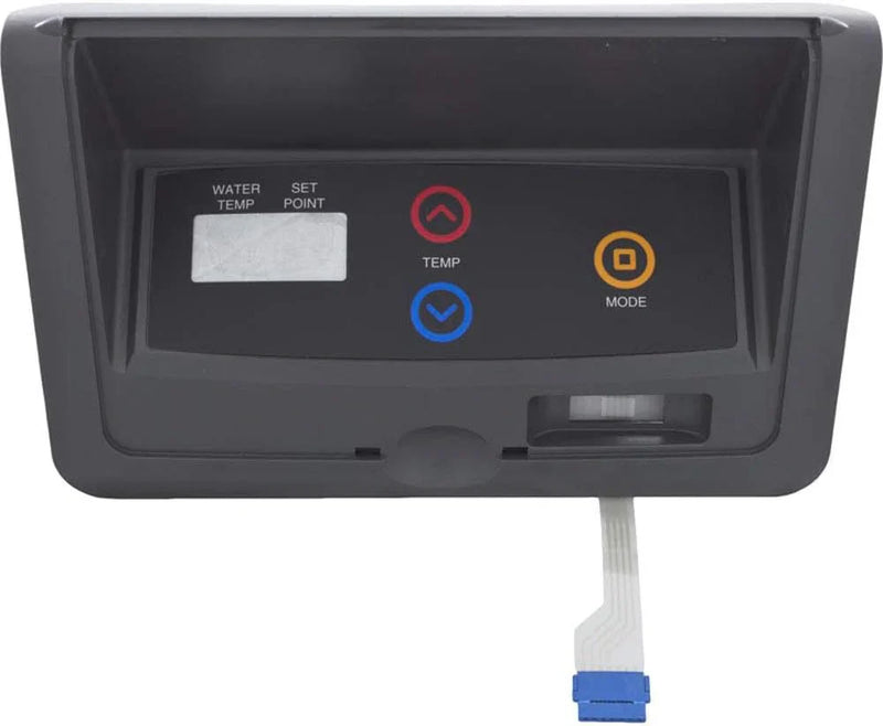009491F Raypak Control Bezel with Switch Decal Pad