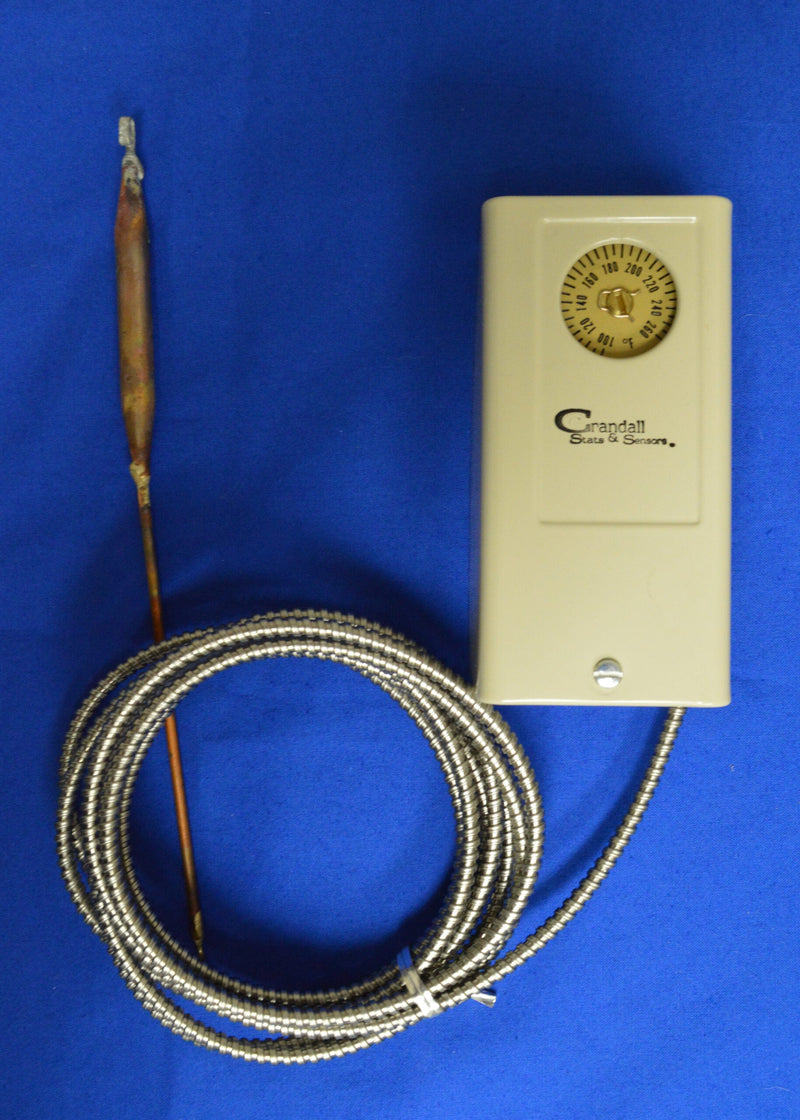 TC-4122 Schneider Electric Bulb Thermostat Switch (SPDT) 100-260F with 10 Ft Cap