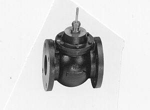 VG2231WN Johnson Controls 2-Way Flanged Valve Body with Pneumatic Spring-Return Actuator