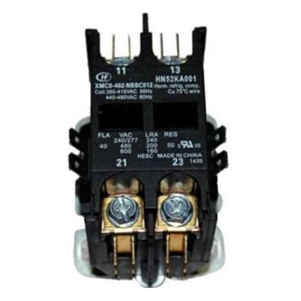 HN52KA001 Carrier 480V Coil 40Amp 2-Pole Contactor