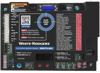 50E47U-843 White-Rodgers Hot Surface Ignition Module (Ignition Control)
