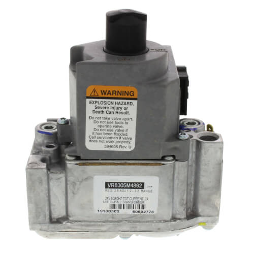 RV2017600 Laars 1/2 combination gas valve, 24V