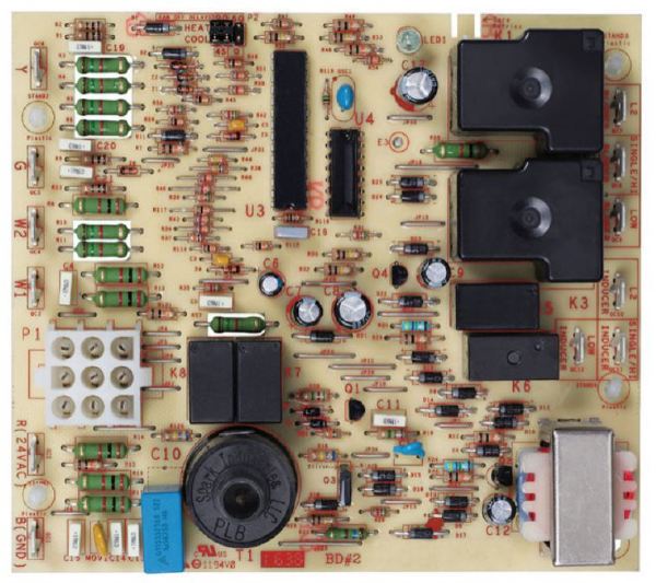 50N02B-820 White-Rodgers Furnace Control Board (18 to 30V AC, Integrated)