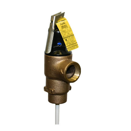 18C-511-3-125 Conbraco Industries 3/4 in T&P relief valve with 125 psi set and 3 in element
