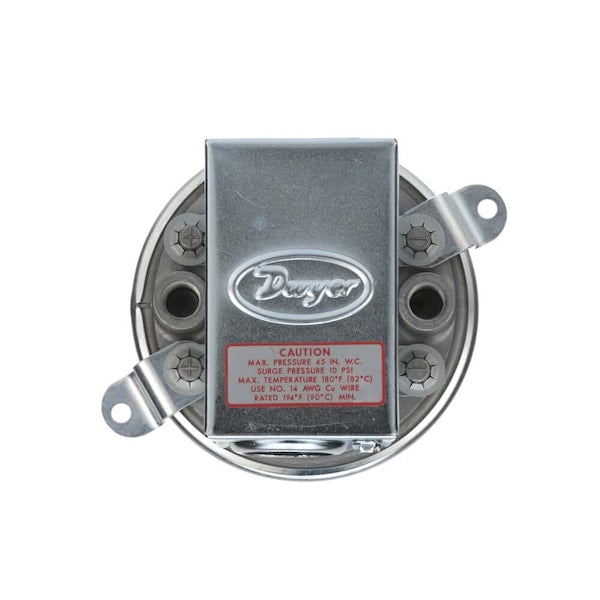 1910-10 Dwyer Instruments Pressure Switch, Standard SPDT