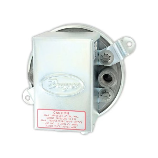 1920-0 Dwyer Instruments Pressure Switch for 0.15 to 0.5 in H2O differential