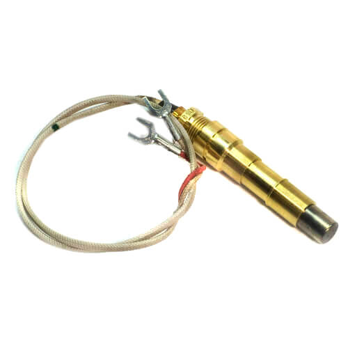 1950-018 Robertshaw Thermopile Generator, 2 Lead, 18 Inch with PG9 Adapter