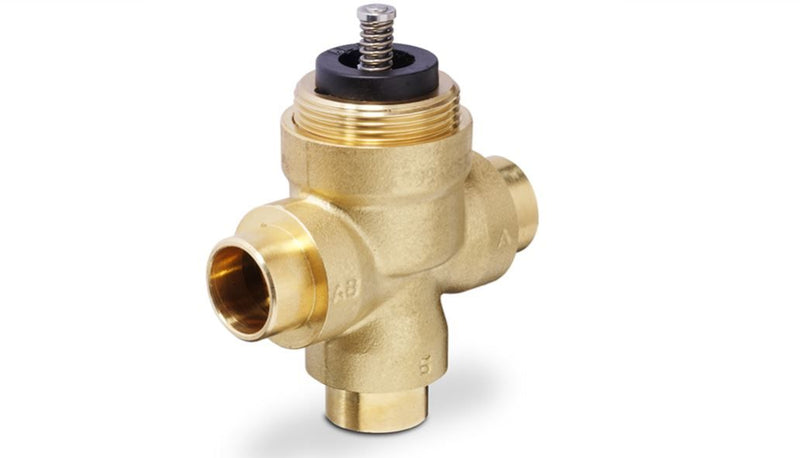 599-00534 Siemens Zone Valve, 3-Way, 1/2 in. Sweat