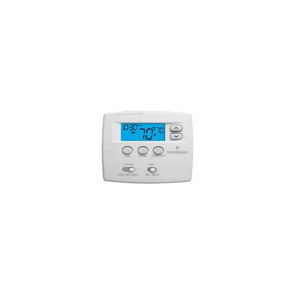 1F80-0224 White-Rodgers 24V/Millivolt single stage clock thermostat