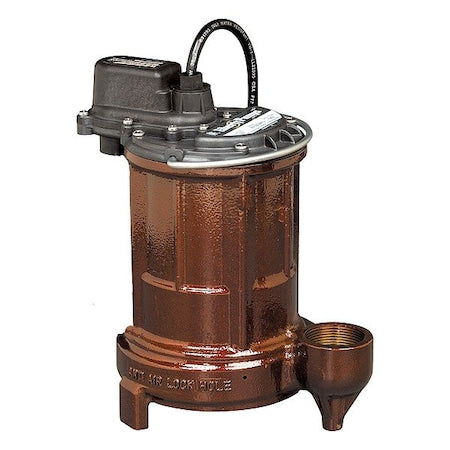 Liberty Pumps 250HV-5 Submersible Sump Pump, 50 ft, 10.75 in, 230V AC