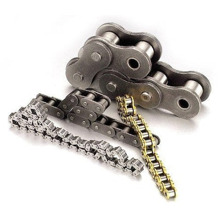 Tritan BL666 X 10FT Leaf Leaf Chain, 3/4 in Pitch, 1 Strand, Carbon Steel, 10 ft