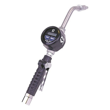 Graco 25C903 Drum Pump Nozzle, Black, SSNozzle, CurvSSSpout