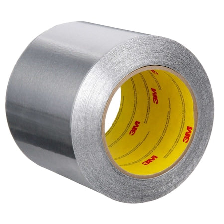 3M 85313 FoilTape, Aluminum, Gray, 60ydL, 4 in W
