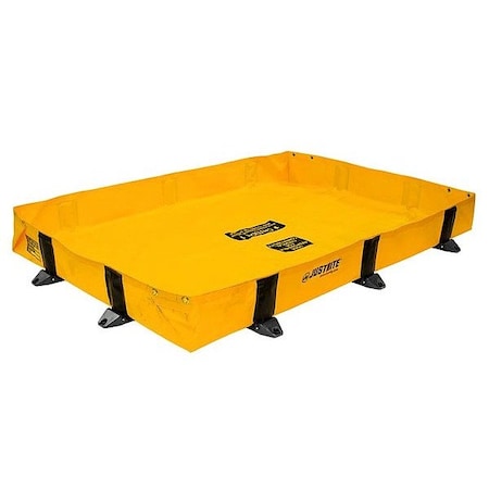 Justrite 28372 Containment Berm, 6 11/16 ft L, PVC