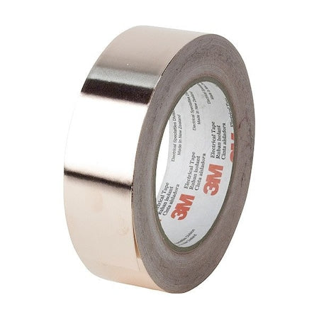 3M 49328 CopperFoilEMIShieldingTape1194, Bwn, 36ydL