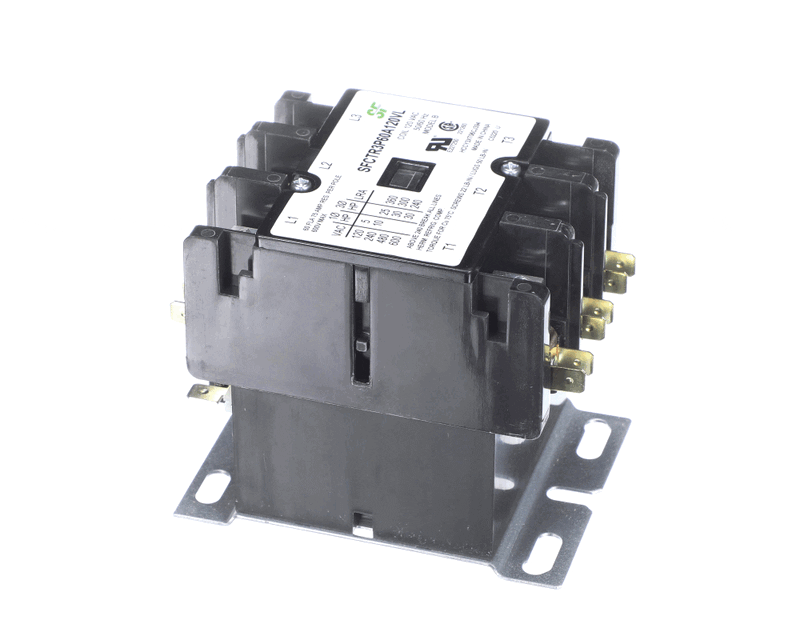 SFCTR3P60A120VL Trane Contactor 3-Phase 60A 120Vac with lugs