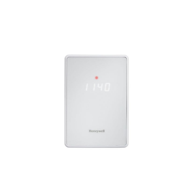 C7263A1008 Honeywell Home Air Quality Sensor, Wall Mount with Digital Display