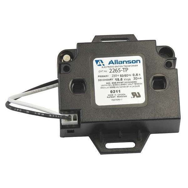 2265-TP Allanson Hot Surface Igniter for Gas Burners (Single Pole)