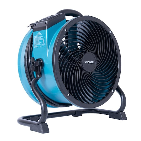 Xpower X-39AR-Blue Axial Blower, Blue, ABS, 9-3/8 in H