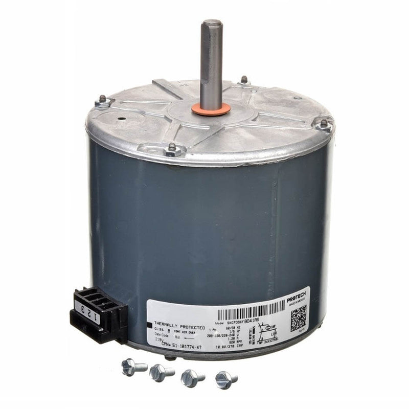 51-101774-47 Rheem-Ruud AC Motor 208/230V, Single Phase, 1/5 hp, 825 RPM, 48 Frame