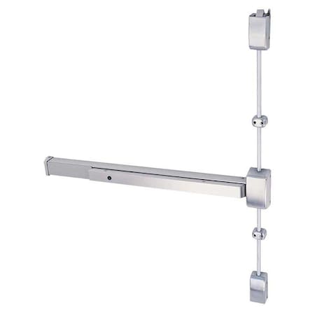 CAL-Royal 2260V3684-LHR-ALUM Vertical Rod Exit Device