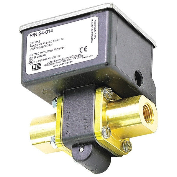 24-014 United Electric Differential Pressure Switch with External Adjustment Knob