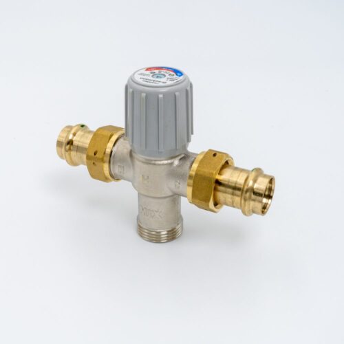 AMX101-UP-1LF Honeywell Mixing Valve, 3/4 in Press