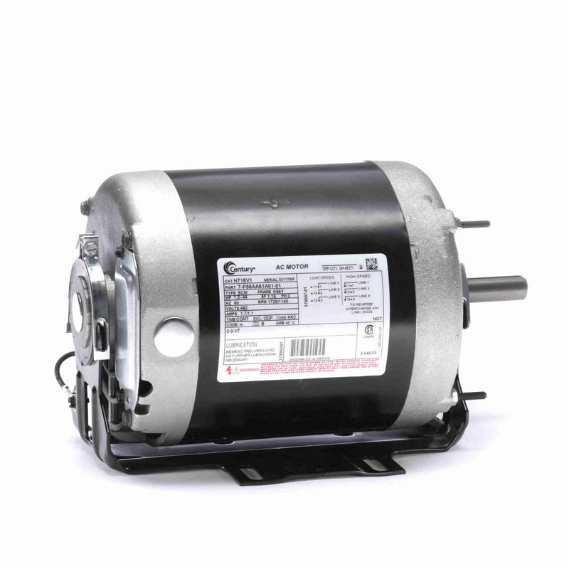 H718V1 Century Motors Blower Motor, 1.0 HP