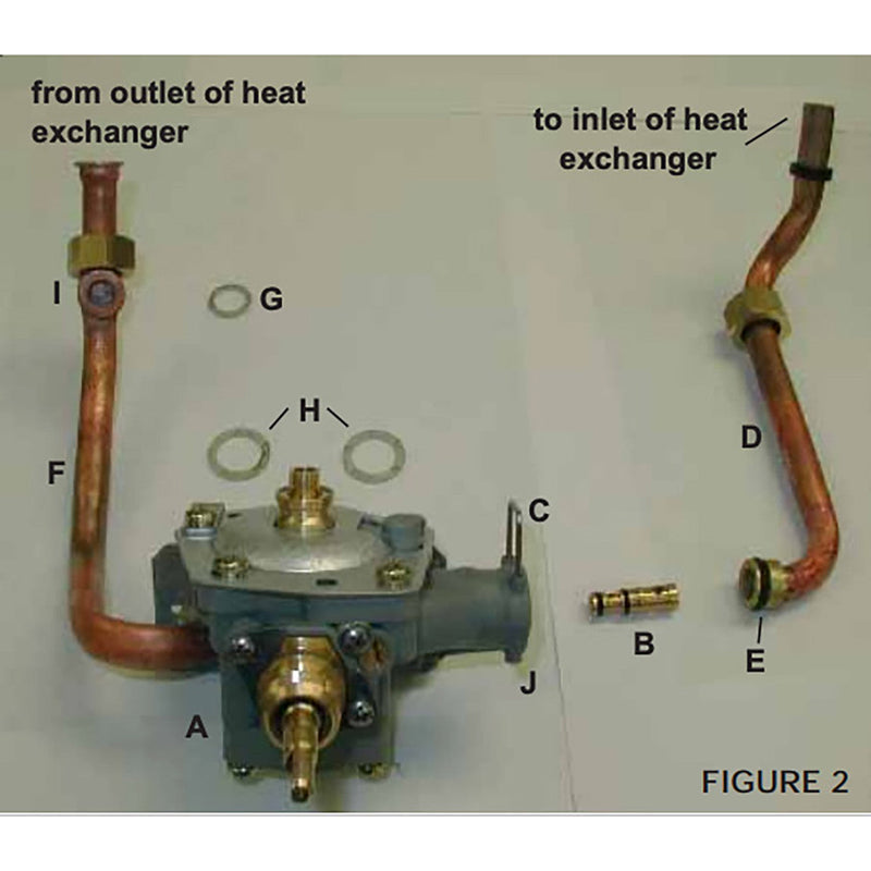 87070024990 Bosch Water Valve Assembly