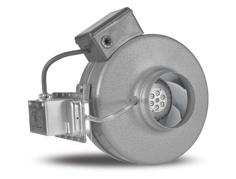 VTX400P Panasonic In-Line Duct Fan with Mounting Bracket, 8 1/2 Inch Height