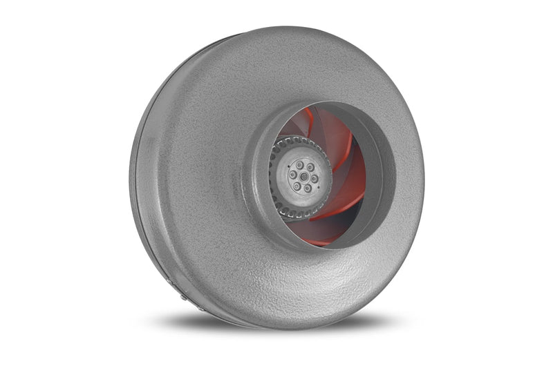 VTX600L Panasonic In-Line Duct Fan with Mounting Bracket, 8 1/2 in Height, 120V AC