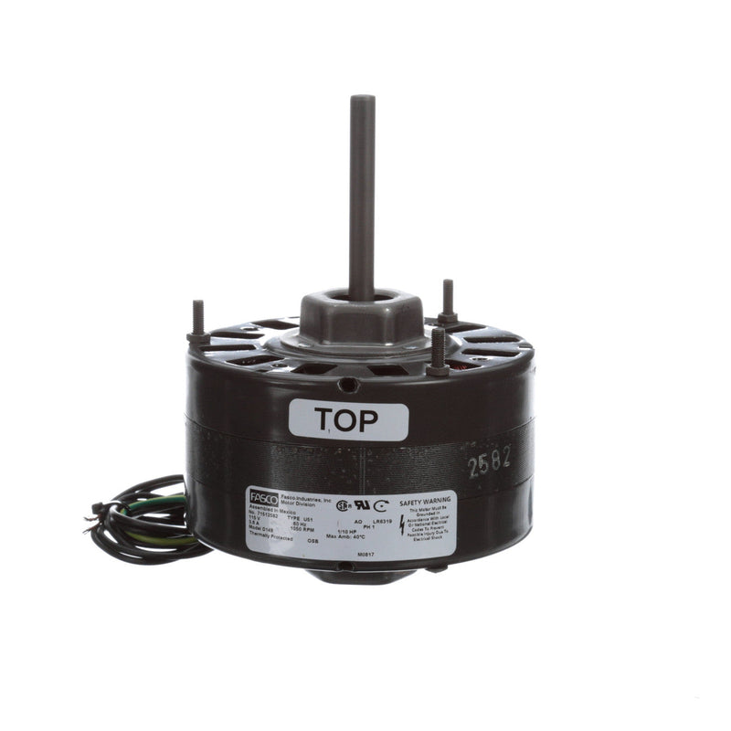 D148B Fasco 1/10 HP 1 Phase 60 Hz Ventilation Motor