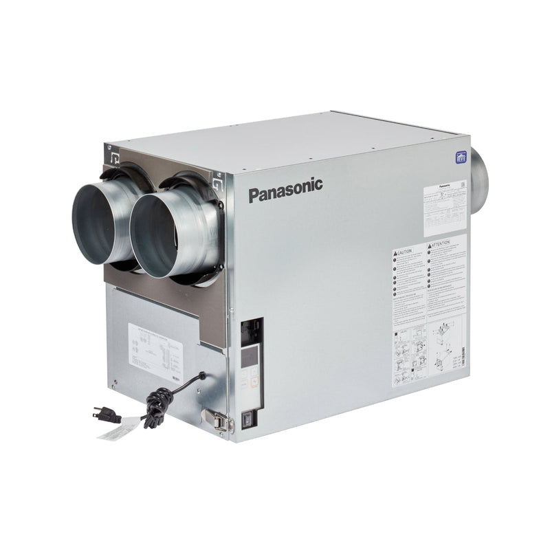 FV-12VE1S Panasonic Energy Recovery Ventilator (ERV) side port, 30-120 CFM