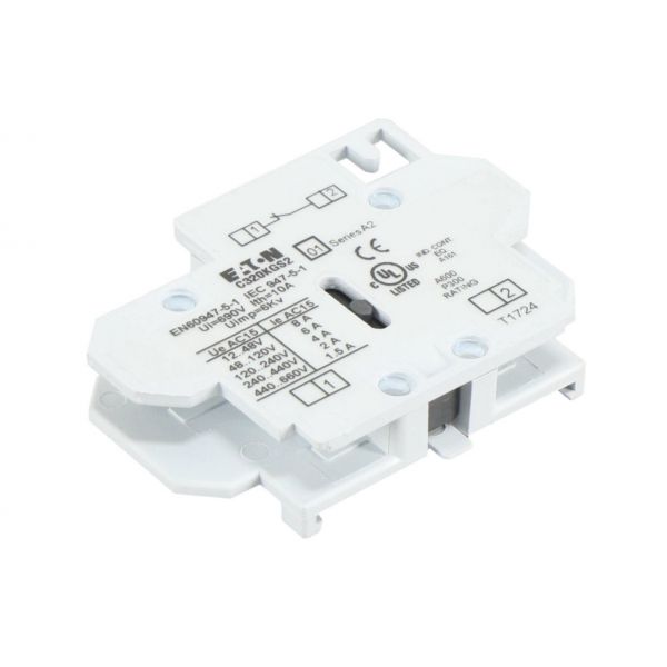 CTC0078 Trane Nema 1 & 2 Normally Closed auxiliary contact