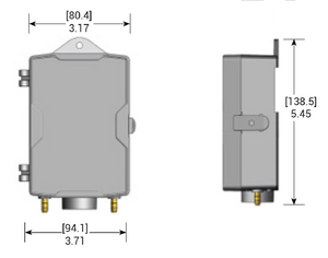 DP140010U11D Johnson Controls DPT Low Pressure Transducer 0 to 10 in. W.C.