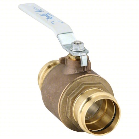 Apollo Valves 77WLF14801A Manual 2-Way Ball Valve, Press, Bronze