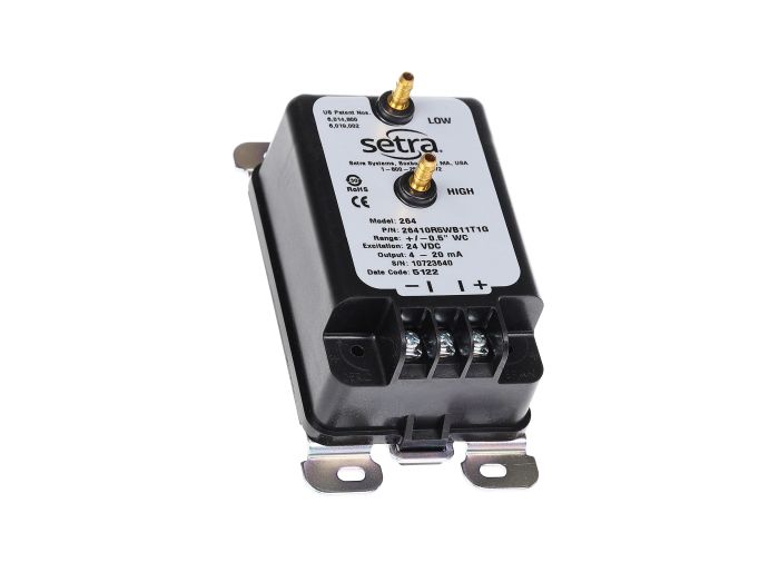 26410R5WB11T1G Setra Systems DP Transmitter, +/-0.5 WC, 4-20 mA