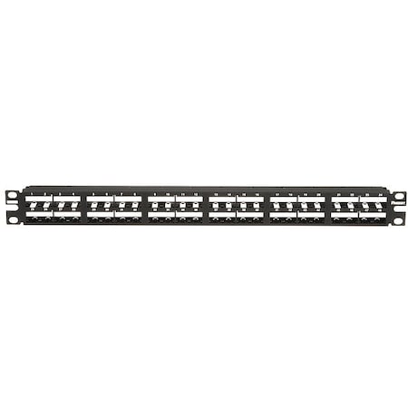 Panduit CPP48HDEWBL Patch Panel, 1.125 in H