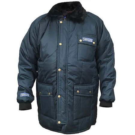 Xploro 34029-RXLG6B Men's Insulated Work Coat, Nylon, Navy, 6XL